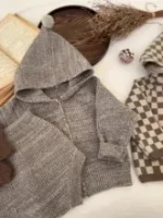 [73-110cm] フーディ付き セットアップ - Image 2