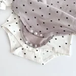 [66-90cm] スター柄 ロンパース - Image 2