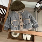 [66-100cm] キルティング アウター