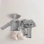 [73-120cm]リボンボーダー セットアップ - Image 6