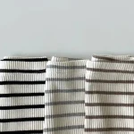 [66-100cm] スリム コットン ストライプ ベビー ロング パンツ - Image 18