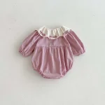 [66-100cm]ロンパース OR ワンピース リボン おしゃれ 姉妹お揃い - Image 6