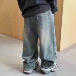 [90-150cm]シンプル 履きやすい ボトムス パンツ - Image 4