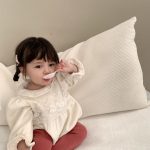 [66-90cm]レース 花刺繡 ロンパース - Image 11