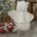 [66-90cm] ボア オールインワン+ショール セットアップ - Image 5