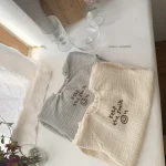 [66-100cm] 英字プリント リネン オールーインワン - Image 2