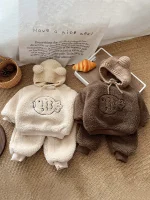 [73-110cm] 魚柄 ボア セットアップ - Image 7