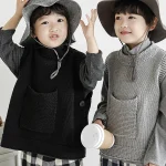 [80-150cm]ポケット付き ベスト - Image 7