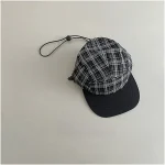 [GOODS] 親子コーデ チェック キャップ - Image 5
