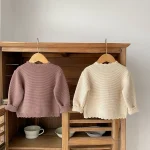 [66-100cm] 無地 カーディガン - Image 4