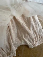 [66-90cm] ワンピース風 かぼちゃ パンツ - Image 3