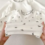 [66-110cm] ノーカラーor小花柄 インナーシャツ - Image 16