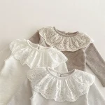 [66-10cm] レース襟 トップス - Image 24