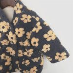 [80-130cm] 韓国風 さわやか花柄 アウター - Image 7