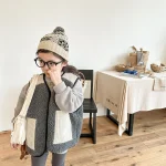 [80-130cm] コーデュロイフリース ベスト - Image 8