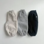 [73-100cm] 韓国風 ポケット付き ボア付き カジュアル パンツ - Image 14