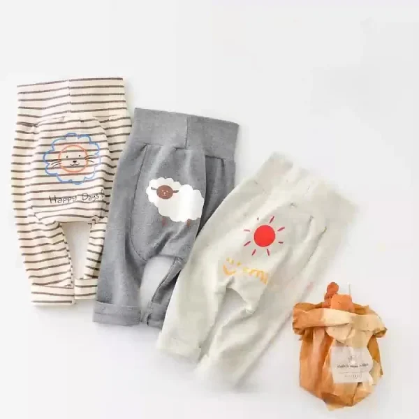 [66-90cm] 可愛い バックデザイン レギンス