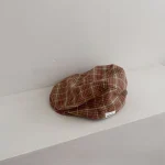 [GOODS] チェック ベレー 帽子 - Image 5