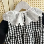 [66-90cm] シンプル トップス or チェック ロンパース - Image 17