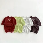 [80-130cm] 笑顔柄カジュアル セットアップ - Image 23