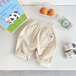 [80-120cm] シンプルコーデュロイ パンツ - Image 4