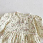 [66-90cm]ロンパース 小花柄 可愛い 肌に優しい ベビー服 - Image 4