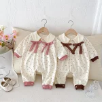 [66-100cm] リボン オールインワン - Image 9