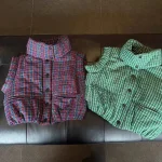 [80-120cm] チェック ベスト