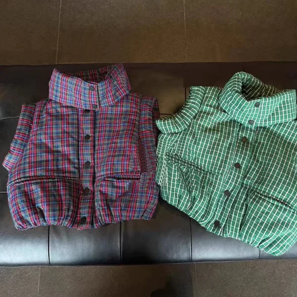 [80-120cm] チェック ベスト