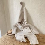 [73-90cm] 帽子付け フリース 長袖 オールインワン - Image 6