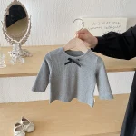 [66-100cm] リボン シャツ - Image 22