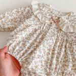 [66-90cm]フラワー プリンセス ロンパース - Image 3