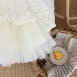 [66-100cm]花刺繡 レース ワンピース - Image 9