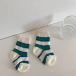 [GOODS] 英字&ボーダー ソックス - Image 6