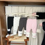 [73-110cm] 動物柄 ボア レギンス - Image 10