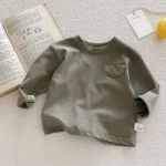 [73-100cm] ノーカラー トップス - Image 3