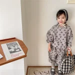 [80-130cm] 葉柄ボア セットアップ - Image 5