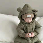 [66-90cm] キルティング オールインワン - Image 5