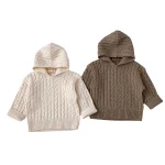 [80-130cm] ゲーブル編み セーター