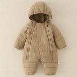 [66-100cm] 韓国風 シンプル あったか カバーオール - Image 5