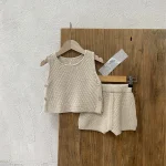 [66-90cm]ベスト + ボトムス 2点セット - Image 3