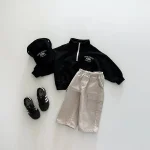 [73-120cm] ポケット付き カジュアル パンツ - Image 6