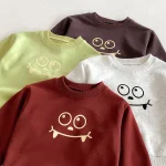 [80-130cm] 笑顔柄カジュアル セットアップ - Image 24