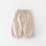 [73-110cm]ベーシック 無地 パンツ - Image 7