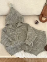 [73-110cm] フーディ付き セットアップ - Image 9