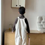 [80-150cm] ポケット付き サロペット or ワンピース - Image 5