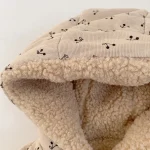 [66-100cm] 韓国風 小花柄orレオパード トップス - Image 11