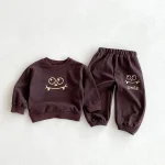 [80-130cm] 笑顔柄カジュアル セットアップ - Image 5