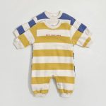 [66-90cm]ロンパース 裏起毛 英字プリント 可愛い ベビー服 - Image 10