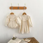 [66-130cm] リボンレース ロンパース OR ワンピース - Image 20